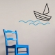 Sailing the Ocean Wall Decal