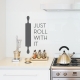 Just Roll With It - Rolling Pin - Wall Decal