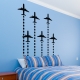 Rocket Planes Wall Decal