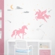 Magical Unicorns Wall Decal