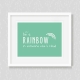 Be a Rainbow Art Print