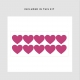 Giant Heart Wall Decal Kit