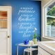 Pinch of Patience Wall Decal