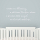 Gift from Heaven Wall Decal