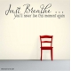 Just Breathe Decal