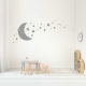 Stars and Moon Wall Decals