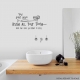 You don't have to brush... Wall Art Vinyl Decal Sticker Quote