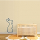 Hoppin Bunny Wall Decal