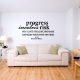 Progress Involves Risk Wall Decal