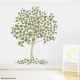 Leafy Tree Wall Art Decal