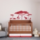 African Safari Wall Decal