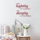 Think Lightly of Yourself Wall Decal