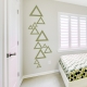 Stacked Triangles Wall Decal