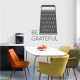 Be Grateful - Cheese Grater - Wall Decal