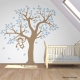 Cute Monkey Tree Wall Decal