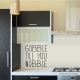 Gobble Till You Wobble Wall Art Decal