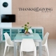 Thanks and Giving Quote Decal
