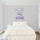 I Am The Daughter Of The All Mighty King Wall Art Decal