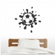 Muddy Soccer Ball Wall Art Decal