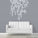 Raining Diamonds Wall Art Decal