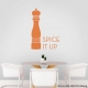 Spice It Up - Pepper Grinder - Wall Decal
