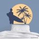 Surfer's Paradise Wall Decal