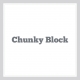 Chunky Block - Custom Text Wall Decal