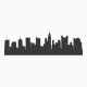 Columbus Ohio Skyline Vinyl Wall Art Decal