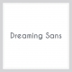 Dreaming Sans Custom Text Wall Decal
