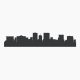 El Paso Texas Skyline Vinyl Wall Art Decal