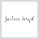 Jackson Script - Custom Text Wall Decal