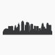 Kansas City Missouri Skyline Vinyl Wall Art Decal