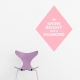 Diamond Shape Shine Bright Like A Diamond Wall Art Decal