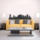 Nashville Tennessee  Skyline Vinyl Wall Art Decal