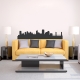 Sacramento California Skyline Vinyl Wall Art Decal