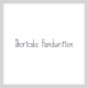 Shortcake-Handwritten-Custom Text Wall Decal