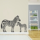 Zebras Wall Art Decal