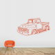 Classic Ford Pickup Truck Wall Decal