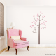 Doodle Love Tree Wall Decal