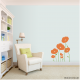 Poppy Flower Wall Decal