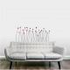 Dotted Flowers Wall Decal