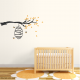 Buzzing Beehive Branch Wall Decal