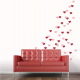 Heart-Fetti Wall Decal