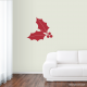 Holly Leaves Wall Decal