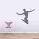 Jumping Ballerina Wall Decal