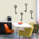 Old Keys - Wall Decal