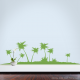 Palm Tree Isle Wall Decal