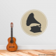 Phonograph Wall Decal