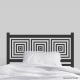 Sheffield Iron Headboard Wall Decal