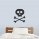 Skull & Cross Bones Wall Art Decal